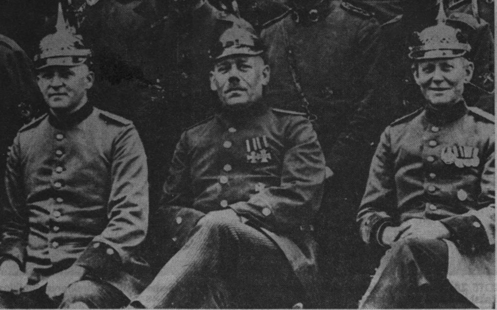 Wilhelm Bröckerhoff, Hermann Böttcher und Dietrich Gross-Blotekamp nach dem Ersten Weltkrieg